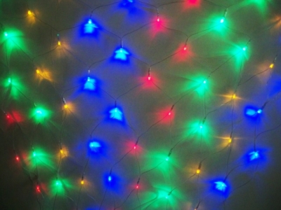 Pretty Decorative Meshwork Light Colourful Christmas Decorations