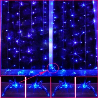 Dolphin Stylish LED String Blue Christmas Lights