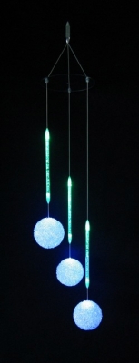 White LED Wind Bell Good Songs Christmas Lights