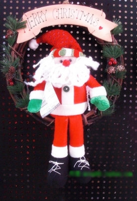 Red Rattan & Plush Waterproof Christmas Gifts