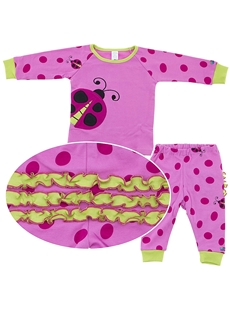Cotton Pajamas Long Sleeves Children Sleepwear