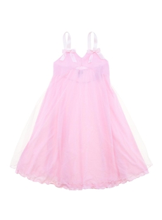 Pink With Ribbon & Straps For Girls Children Sleepwear