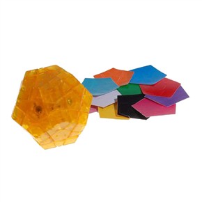 Polygonal Luminous With 12-color Stickers Cube