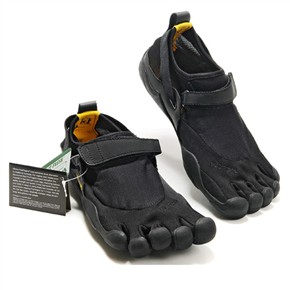 Breathable Anti-skid Black Five Toes Men's Casual Shoes