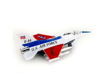 Diecast Metal 3-colour Plane Friction Toy Vehicles