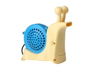 Snail Shaped Desk Lamp With Fan Home Decor