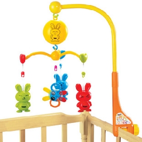 Rabbit Music Rolling Baby Mobiles