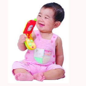 Fun Music Cellphone Shape Baby Rattles