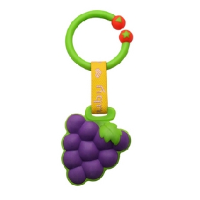 Grape Shaped Without Paint Hanging Baby Teethers