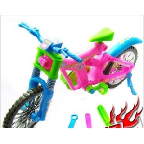 Colourful Plastic Bike Shape Other Educational Toys