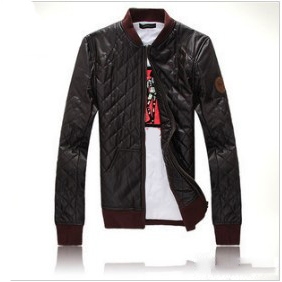 Coffee Long Sleeve Windproof Men's Jackets & Coats