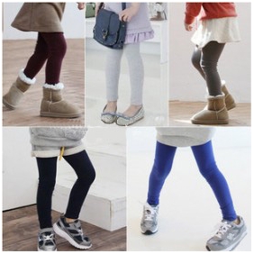 Colourful Thicken Tight Children's Pants & Trousers
