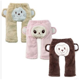 Super Warm Cartoon Images On Wool & Cotton Children's Pants & Trousers