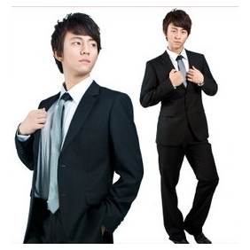 Gentleman Style Straight Black Other Men's Clothing