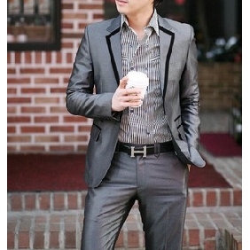 Matte Silver Tight-fitting With Many Pockets Other Men's Clothing