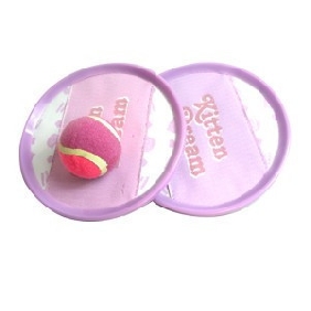 Pink Round Sticky Target Set Nylon Toy Balls