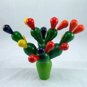 Building Block Mixcolor Wood Toy Balls