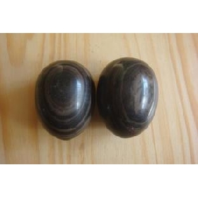Fitness Egg Shape Black Toy Balls
