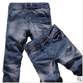 Tapered Type Straight Never Fade Men's Jeans