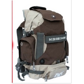 Gray & Coffee Waterproof With Many Buttons Hiking Backpacks