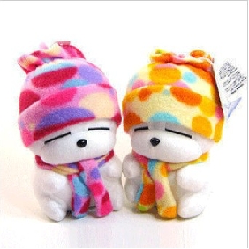 Mashimaro With Scarf A Couple Stuffed & Plush Animal