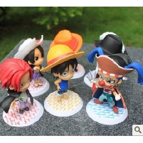 Six Types Mini Size With Base Action Figure