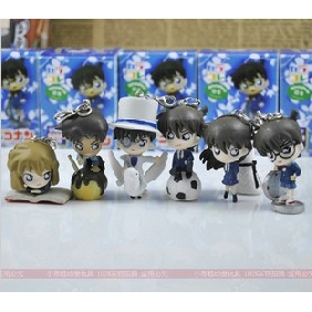 Six Types Key Chain PVC Action Figure