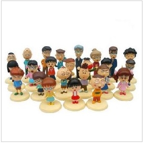 24 Styles Mini Size With Ivory Base Action Figure