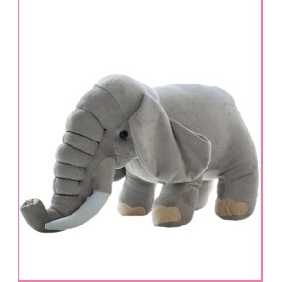 Gray Elephant Mini Size Stuffed & Plush Animal