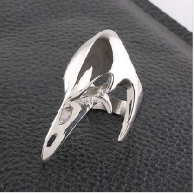 Silver With Hollow Titanium Steel Wedding Rings