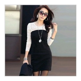 Long Sleeve Lace Two Colours Women's Tank Tops