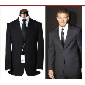 Black Notch Lapel Formal Business Men's Suits