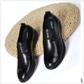 Black Summer Anti Slip Men's Dress Shoes