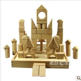 Ivory Baby Garden 72 Pieces Blocks