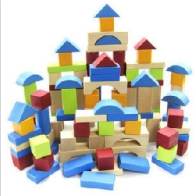 Classic Baby Garden Wooden Blocks