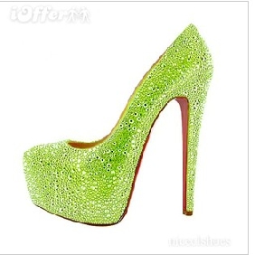 Sexy With Diamond High Heel Women's Dress Shoes