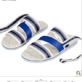 Blue With Straps Fashion Men's Sandals