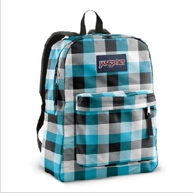 Blue With Zipper Wholesale Jansport Hiking Backpacks