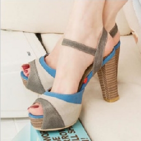 Gray Sexy Anti Slip Women's Sandals