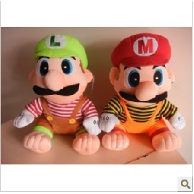 Red Green Cute Super Mario Stuffed & Plush Dolls
