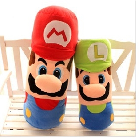 Hold Pillow Long Style Super Mario Stuffed & Plush Dolls