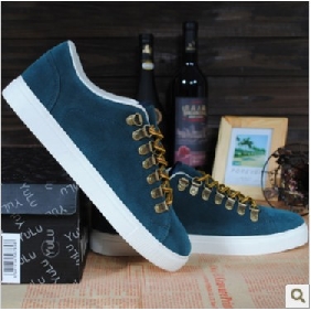 Lace Up Fashion With Rivets Punk Men's Casual Shoes
