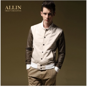 With Buttons Long Sleeves Fashion Men's Jackets & Coats