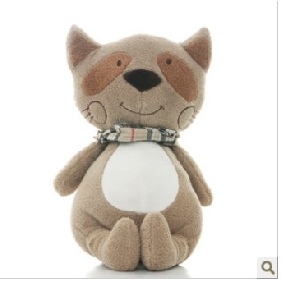 Raccoon Shape Gray Stand Posture Stuffed & Plush Animal