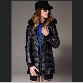 Black Casual Slim PU Leather Women's Jackets & Coats