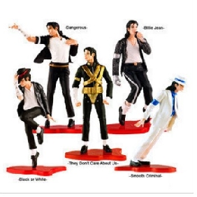 5 Pieces Michael Jackson PVC Action Figure