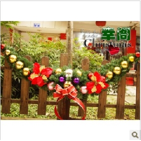 Green Home Garden Big Bow Christmas Decorations