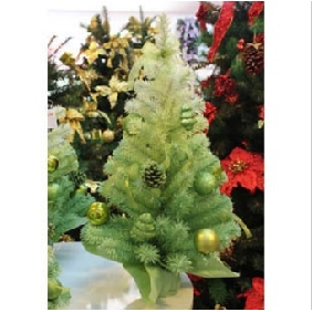 Green Tree Style PVC Christmas Decorations_