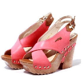 Fashion Casual Thick Bottom Korean Style Women's Espadrilles & Wedge Shoes