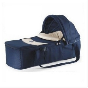 Deep Blue With Handle Breathable Baby Snuggle Nest